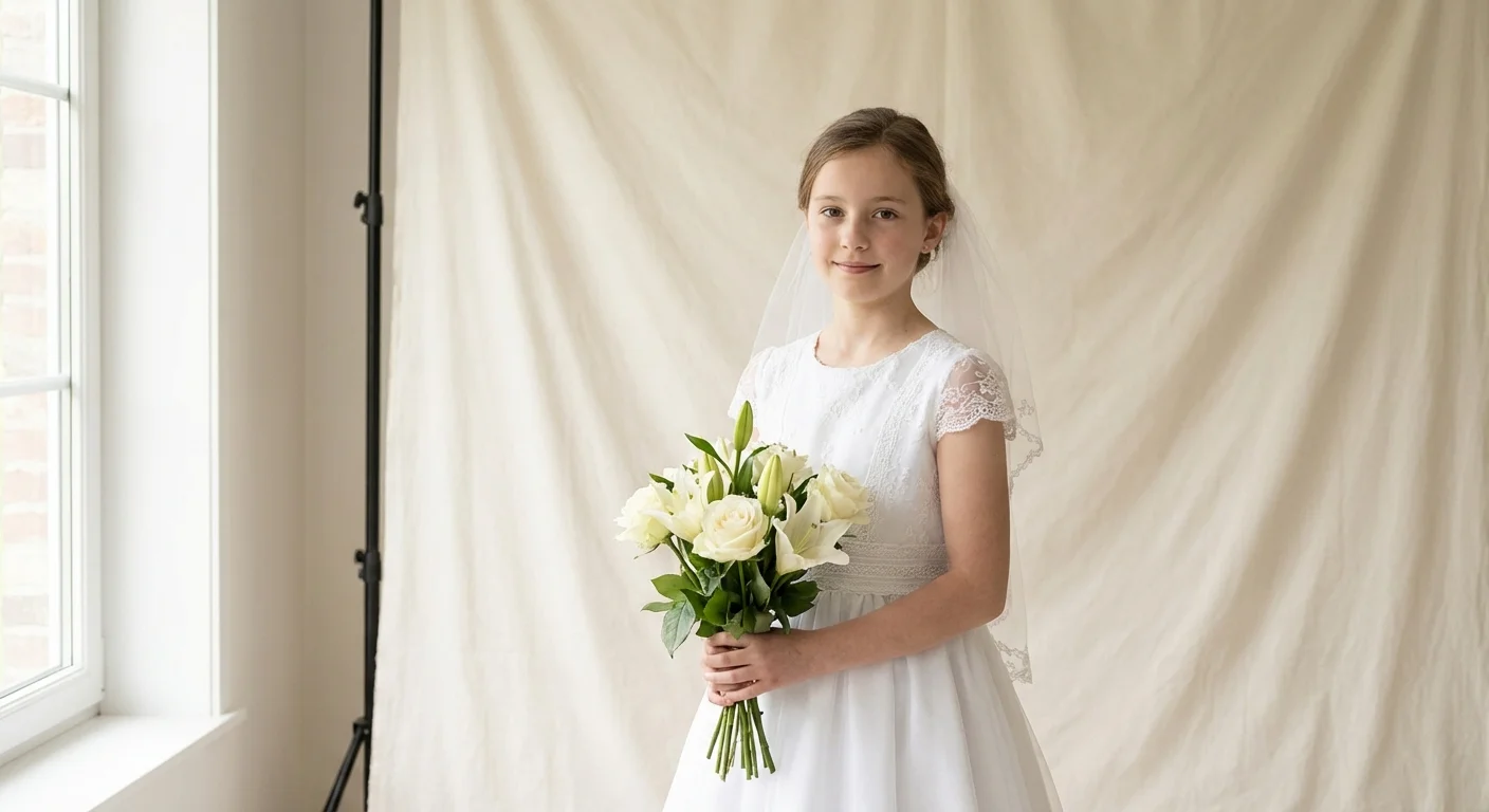 Communiefotografie voor kinderen uit Zwevegem